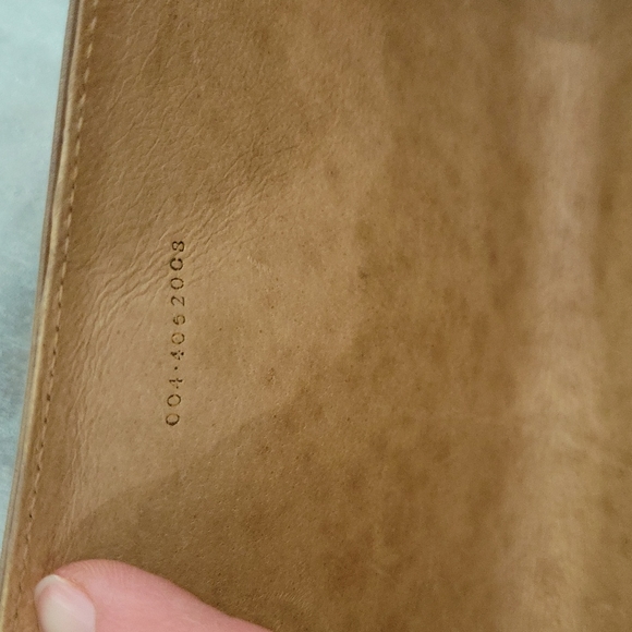 Vintage Gucci Leather Envelope Clutch purse - Picture 7 of 15